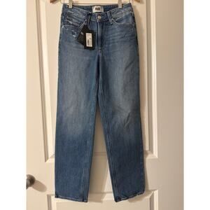 BNWT PAIGE Sarah Straight Ankle Jeans  - 25